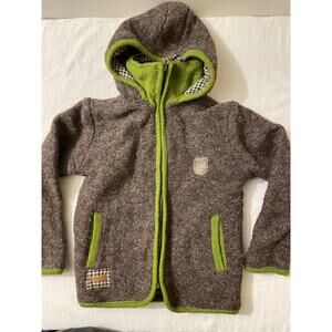 Alpalaya‎ Wool Jacket Kids Size XL Made in Nepal Beautiful Winter Coat Outdoors